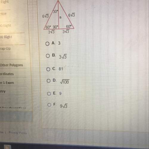What is the length of the altitude of the equilateral triangle below