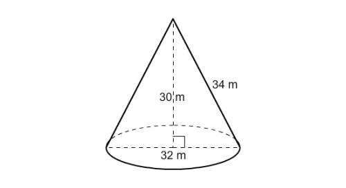 What is the surface area of the cone to the nearest whole number? use 3.14 for π.