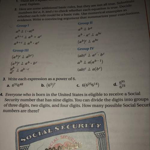 Can someone give me the answers for number 3 ? with explanation ?