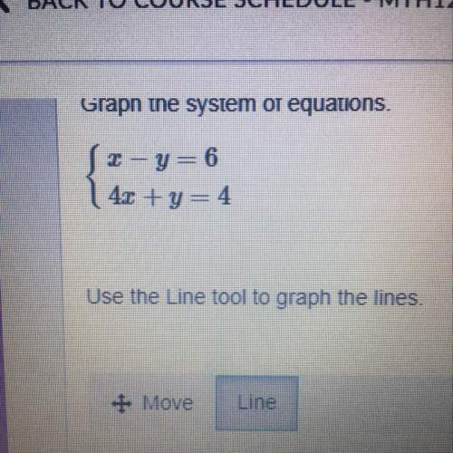 Graph the system of equations. somebody