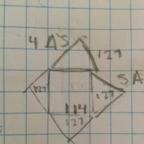 All triangles are the same i need surface area