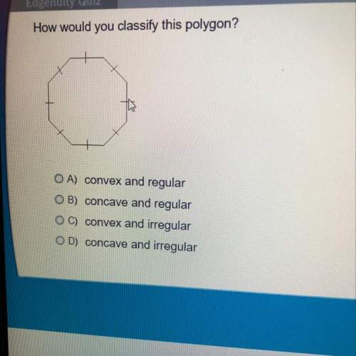 How would you classify this polygon