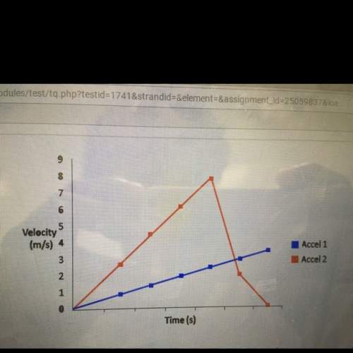 Based on the graph, which statement best describes the acceleration of the two objects?