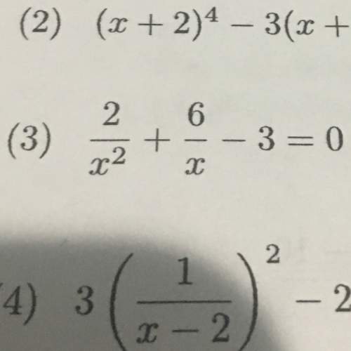 Question 3 using substitution method