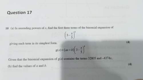 In ascending powers of x, find the first 3 terms of the following binomial expression. then, find a