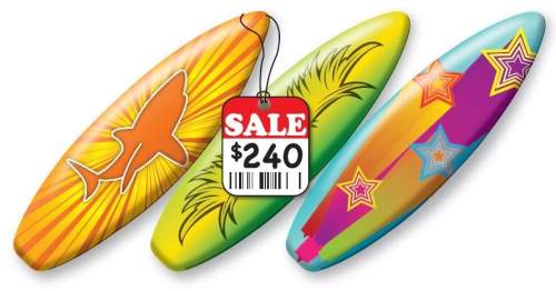 The sales tax on a surfboard is $12. what is the percent of sales tax?