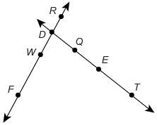 Geometry which sets of points are collinear?  select each correct ans