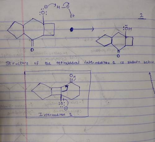 This base-catalyzed isomerization involves the following steps: 1. Deprotonation to form tetrahedral