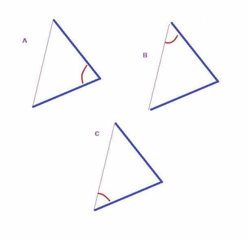 How many unique triangles can be formed with two side lengths of 10 centimeters and one 40° angle
