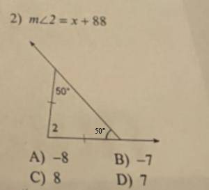 M<2=x+88 can you please tell me the answer for this