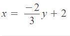 Solve the linear eqvations by matrix inversion method 2x -2y = 4 , 3x + 2y = 6