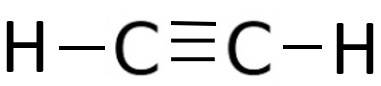 Which is the correct lewis structure for acetylene (c2h2)?