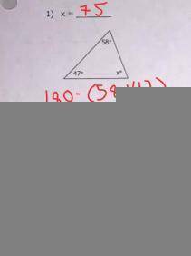 Triangle sum and exterior angle theorem.

find the x
please help i’m really bad at this and don’t un
