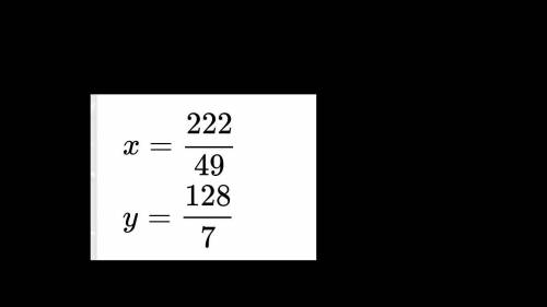 Y + 7x=50
14x - 5y = -28
one solution
no solution
Infinite solutions