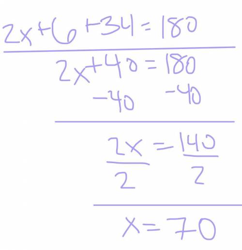Find value of x supplementary pair