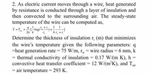 As electric current moves through a wire, heat generated by resistance is conducted through a layer