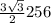 \frac{3\sqrt{3} }{2}256