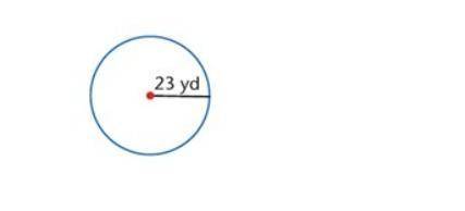 What is the circumference of the circle shown? Use 3.14 to approximate pi. Round to the nearest tent