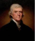 What was President Thomas Jefferson’s view of American
when he became President?