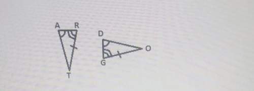 What criteria can be used to prove these two triangles congruent? a.aasb.asac.hl