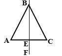 Given: ab ≅ bc and ae = 10 in m∠fec = 90° m∠abc = 130°30'&lt;