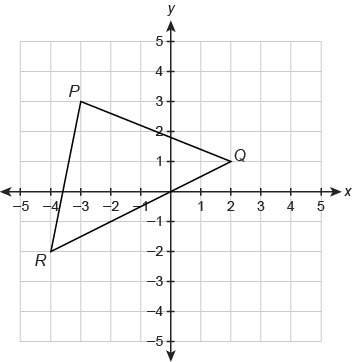 What are the endpoint coordinates for the midsegment of △pqr that is parallel to pq?  enter y