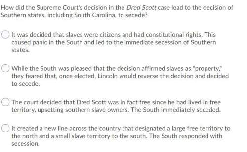 ;-;  how did the supreme court’s decision in the dred scott case lead to the deci