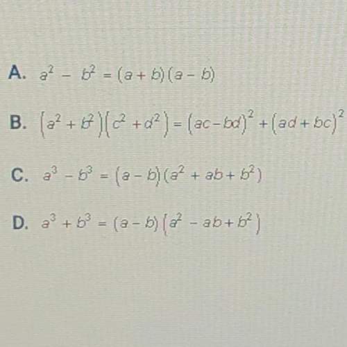 Which of the following is not a polynomial identity?