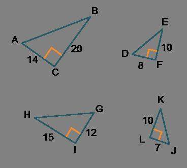 Will give which pairs of triangles are similar? check all that apply. △abc ~ △def △def