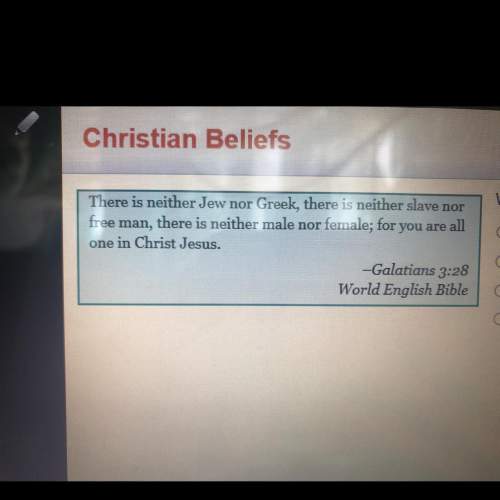 What christian belief does the excerpt show?