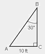 Which is the measure of line segment ab?