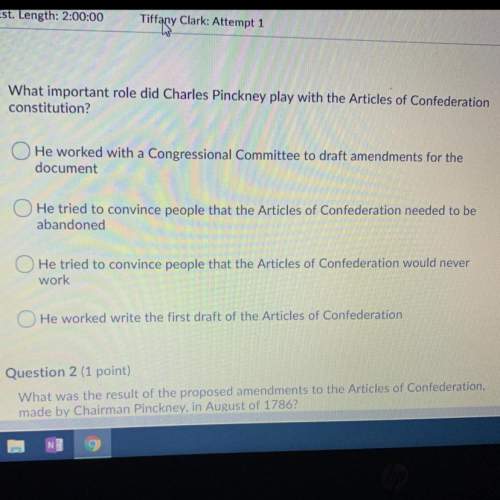 What important role did charles pin kidney play with the articles of confederation constellation