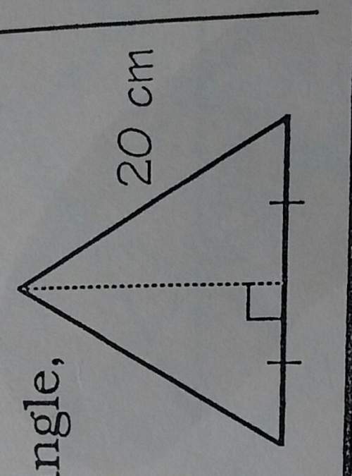 How do you find the height and area of this triangle