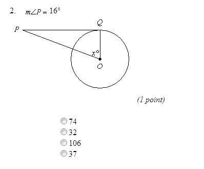 With two questions ?  for question 1-2 assume that lines that appear to be tangent are tangen