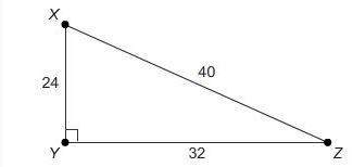 Triangle xyz is a right triangle with lengths shown what is the decimal value of sin z? round the a