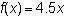 Jay went to an amusement park. the park charges an entrance fee of $10.50 and $4.50 for every ride.