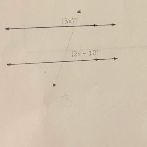 Find the value of x for which a//b. then find the measures of each angle