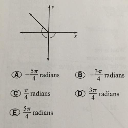 Which angle measure is shown in the diagram?