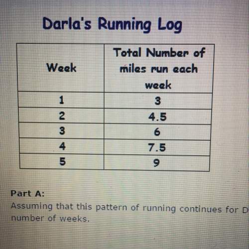 Darla is training for a marathon. she starts out running 1.5 miles and plans to add additional miles
