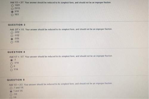 These are questions 2-5 out of 20. are these correct! ?