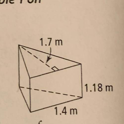 Pls this is super urgent an artist has 20 triangular prisms like the one shown. h