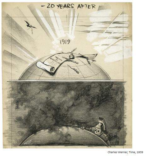 Charles werner, time, 1939 this political cartoon portrays the artist's ideas about the treaty