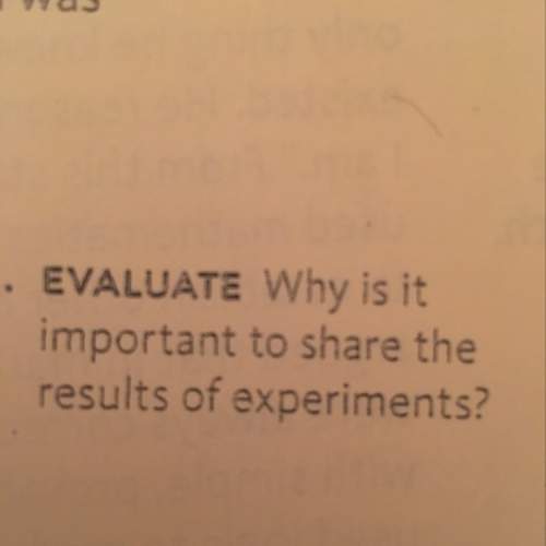 Why is it important to share the results of experiments