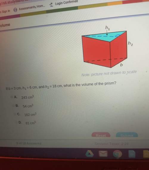 Is the answer c 162 ? ? someone check me this is triangular prism i did 1/2 × 6×3×18 but someone