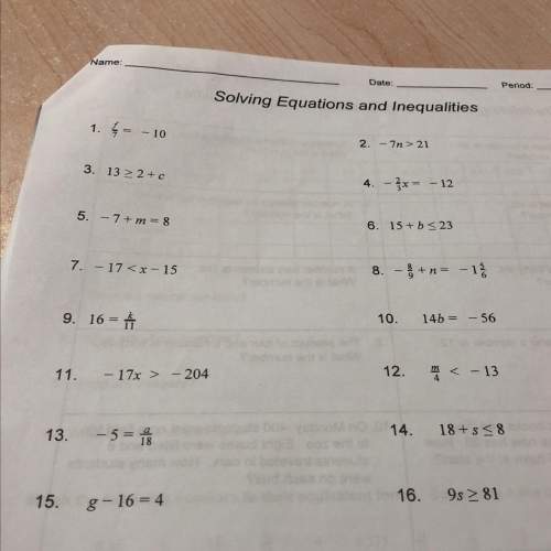 Dose anyone know solving equations and inequalities