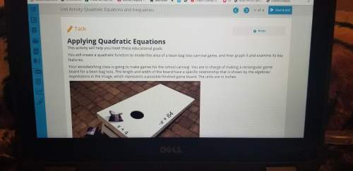 Unit activity: quadratic equations