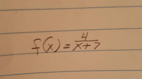 The inverse function is one-to-one, find a formula for the inverse. (if anyone could explain how to