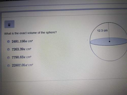 What is the exact volume of the sphere?