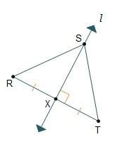 Consider the diagram. which line segment has the same measure as st?