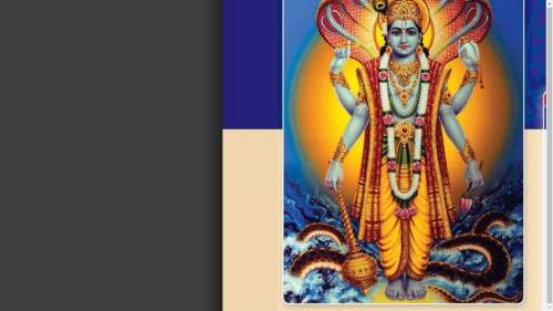 3. the lotus flower in his left hand shows that vishnu is spiritually perfect. how does this symbol